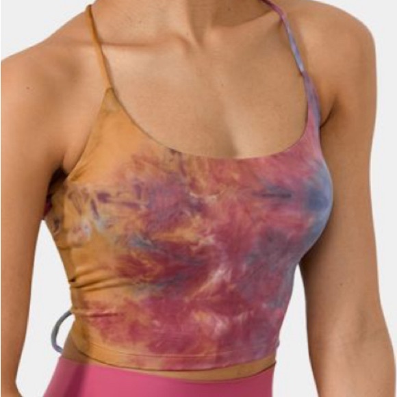 HALARA Tops - Halara Crisscross Lace Up Tank Top